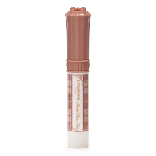CANMAKE Muchi Puru Tint, 0.1 oz (2.5 g), Volume, Glossy Tint, Refreshing Feel (04 chocolate milk)