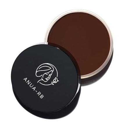 Paraben Free Vegan Bronzer Palette, Creamy Face Makeup, Multi-Use Contour Cream, Full Coverage, Light/Medium/Medium Tan/Tan/Cool/Deep, 0.7 Ounce (DEEP, 0.7 Ounce)