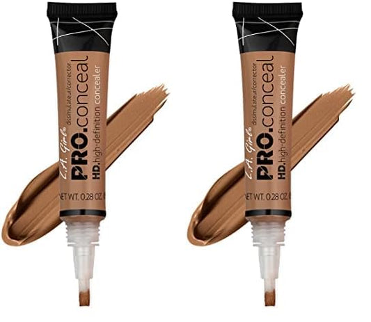 L.A. Girl HD Pro.Conceal, Espresso GC985 (Pack of 2)