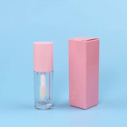 COSIDEA 50 PCS Empty Pink Lip Gloss Boxes W28 xW28 xH89mm / W1.02xW1.02xH3.5 inch, Cosmetic Perfume/Mascara Box Packaging for Small Business Wholesale, small Kraft Paper Box Luxury Holder Wrapping