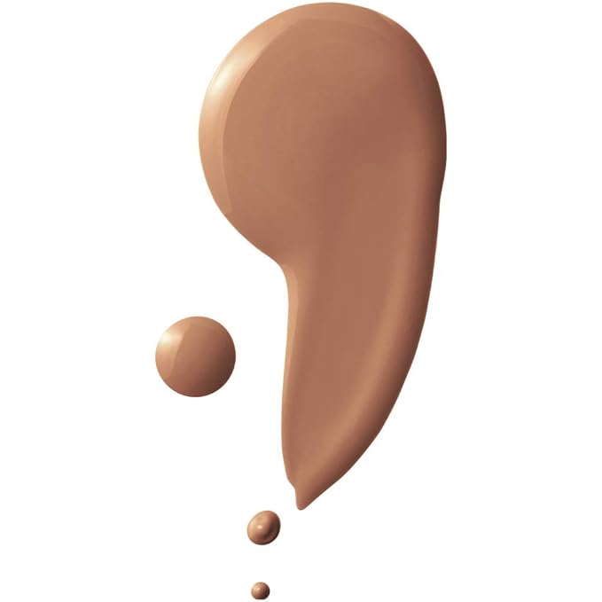 Maybelline Fit Me Matte + Poreless Liquid Foundation Makeup, Latte, 1 fl; oz; Oil-Free Foundation (Pack of 3)