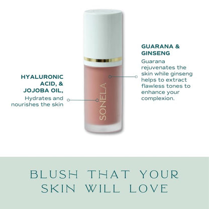 Blissful Moment Dewy Liquid Blush (Morning Dew, 0.27 Fl Oz)