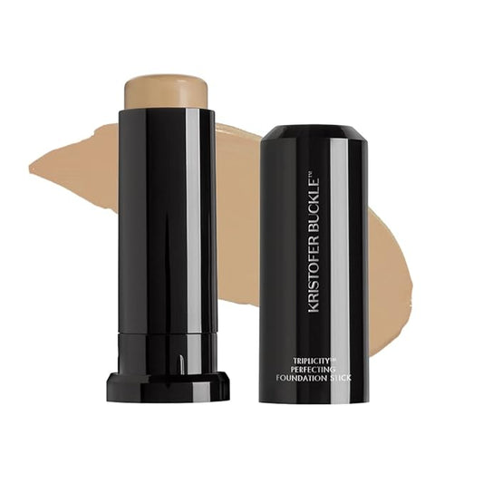Triplicity® Perfecting Foundation Stick, 0.4 oz. | Primes Skin, Provides Buildable Coverage & Has A Soft-Focus Effect | Tan