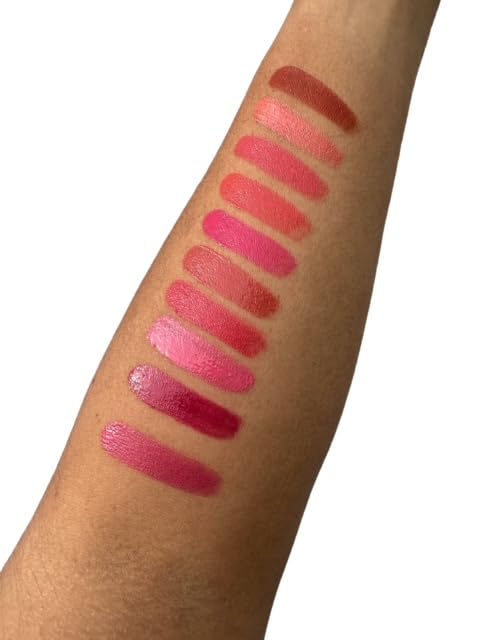 Cheeks & Lip Palette | Lipstick and Blush | Cream Formula | Reusable Magnetic Case | For All Skin Types (Reds and pinks)