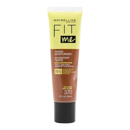Maybelline Fit Me Tinted Moisturizer, Natural Coverage, Face Makeup, 370, 1 Count