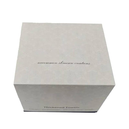 Face Cleaning Towels XL, 100% Biobased Face Towel, Disposable Face Towelette, Makeup Remover Dry Wipes, Ultra Soft, 50 Ct, 1 Pack