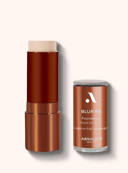 Absolute New York Creamer Blur Fx Stick Foundation, Women Make-up Cosmetic Accessories, Long-Lasting Formula, Ideal for All Skin Types
