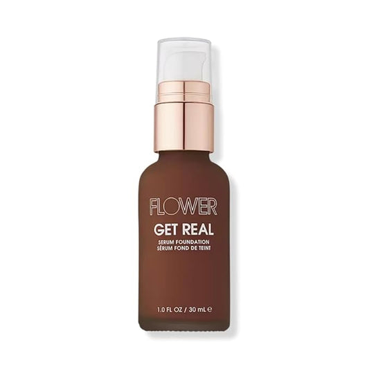 FLOWER BEAUTY Get Real Serum Foundation - Cocoa, 1 ct (Pack of 3)