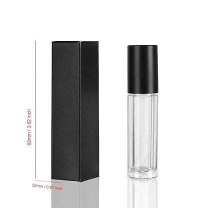 COSIDEA 50 PCS Empty Matte White Lip Gloss Boxes W22 xW22 xH92mm /0.87*0.87*3.62 inch, Cosmetic Perfume / Mascara Box Packaging for Small Business Wholesale, small Kraft Paper Box