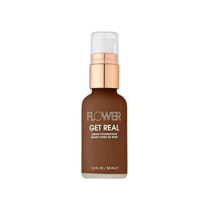 FLOWER Beauty Get Real Serum Foundation - Chocolate (Pack of 3)
