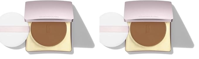 Elizabeth Arden Flawless Finish Skincaring Pressed Setting Powder - Bronze Shade - Matte (Pack of 2)