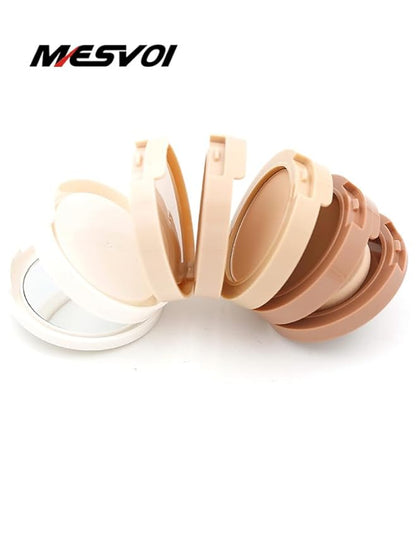 5 Color Powder Kit Face Makeup Corrector highlight Countour With White Powder Net 40g