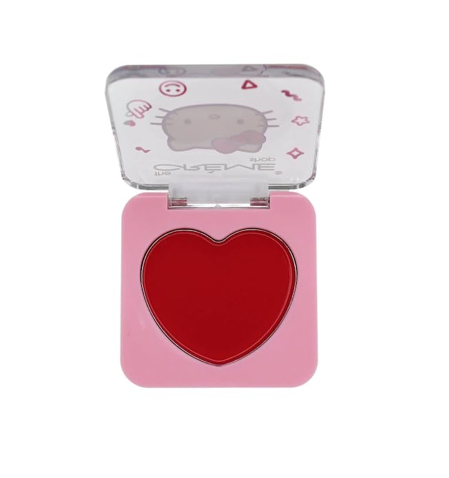 THE CRÈME SHOP X HELLO KITTY(PURPLE) BLUSH BALM - APPLE BLOSSOM, 1 Count (Pack of 1)