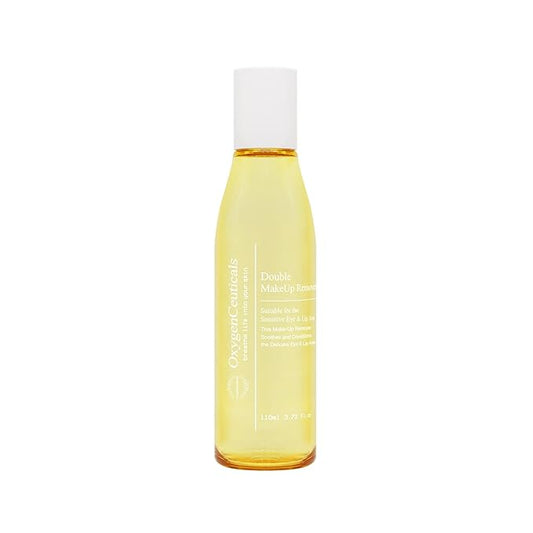 Double Makeup Remover 110ml/3.72 fl.oz, Cleansing Oil for Face, Eyes, and Lips, Non-Comedogenic