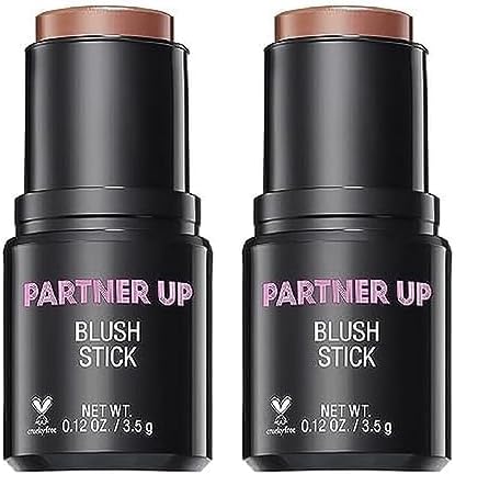wet n wild Partner Up Blush Stick Bare Balance,131A (Pack of 2)