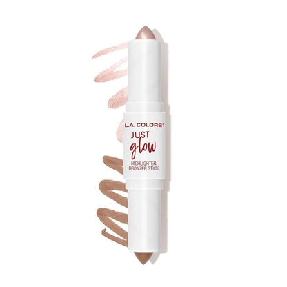 L.A. COLORS Just Glow Highlighter/Bronzer Stick, Champagne Daze CCS595