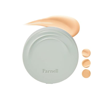 Parnell Cicamanu Serum In Matte Cushion 15g (#21 Fair Ivory) | Lightweight, Long-Lasting Matte Foundation with Skincare Benefits for Smooth, Flawless Skin | K-Beauty
