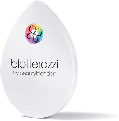 Beautyblender® | Blotterazzi® Original Reusable Makeup Blotting Sponge, Includes Mirrored Compact, Re-Texturize Makeup, Absorb Excess Oil and Shine