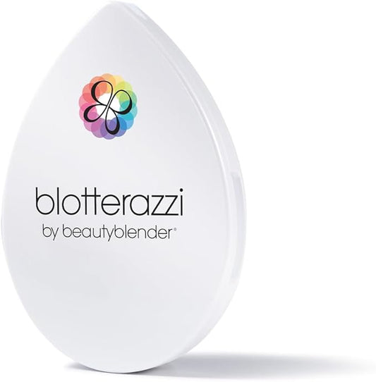 Beautyblender® | Blotterazzi® Original Reusable Makeup Blotting Sponge, Includes Mirrored Compact, Re-Texturize Makeup, Absorb Excess Oil and Shine