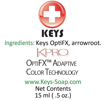 Keys KPRO All Natural Tinted HD Powder with OptiFX Adaptive Color Technology and Arrowroot Powder, Smooths Fine Lines and Blurs Imperfections, Vegan, Gluten Free, Chemical Free Beauty, 0.5 ounces