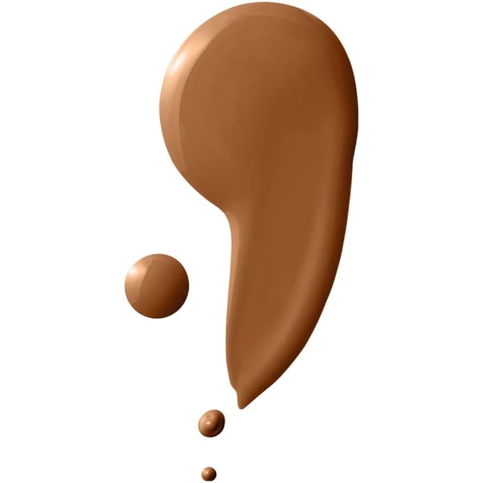 Maybelline Fit Me Matte + Poreless Liquid Foundation Makeup, Deep Golden, 1 fl; oz; Oil-Free Foundation (Pack of 2)