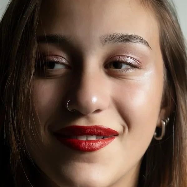 2-in-1 Cream Cheek Blush + Lip Color | Natural Mineral pigment | Soft Lips with natural oils and Vitamin E | 100% Plant ingredients, Vegan (Vibrant RED/Matte-Scarlet, 0.25fl oz)