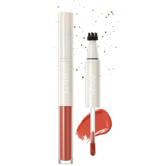 Double-Headed Freckle Blush Pen – 2-in-1 Faux Freckle Stamp & Soft Liquid Blush Duo, Waterproof Long-Lasting Freckles Tattoo Marker for Sunkissed Natural Look, Lightweight & Easy to Blend (04#)