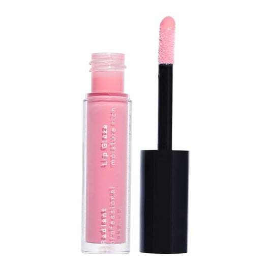 Radiant Professional Lip Glaze (15 Shades) - Ultra-Glossy, Moisturizing & Long-Lasting Hydration - High Shine Finish - Vegan Lip Glaze for Soft, Nourished Lips - Non-Sticky - (10 ENGLISH ROSE)