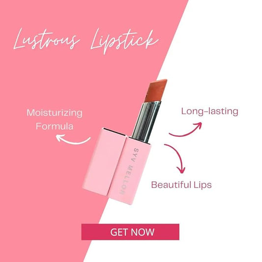 Lustrous Lipstick for women- High Impact Lip Color, Moisturising Creamy Formula,Long Lasting Instant Shine, Waterproof, Hydrating Lipstick for Glowing Lips, Elegant & Bold Lip Makeup, Tingz