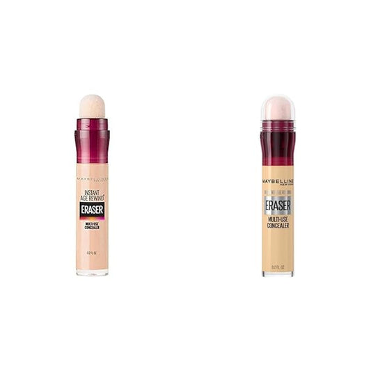 Maybelline Instant Age Rewind Dark Circles Concealer Bundle with Shades 150 and 115