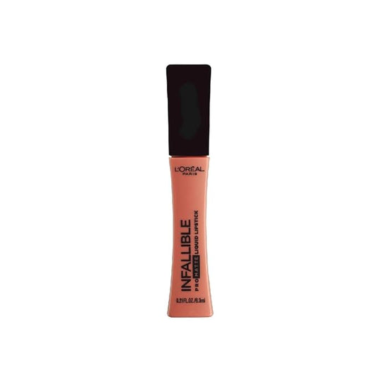 L’Oréal Paris Makeup Matte Lipstick, Infallible Pro-Matte Liquid Lipstick, Long Lasting Lightweight High Impact Color, Up to 16 Hours of Wear, Nudist, 0.2 fl.oz