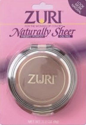 Zuri Naturally Sheer Pressed Powder - Mocha Cream