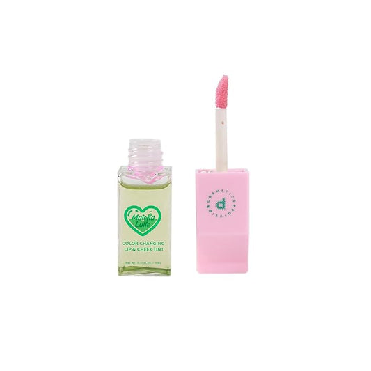 Profusion Cosmetics Matcha Latte Color Changing Lip and Cheek Tint, Enriched with Aloe Vera to Moisturize and Hydrate Your Lips and Cheeks