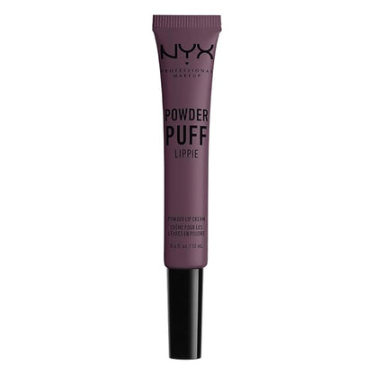 NYX PROFESSIONAL MAKEUP Powder Puff Lippie Lip Cream, Liquid Lipstick - Detention (Deep Plum)