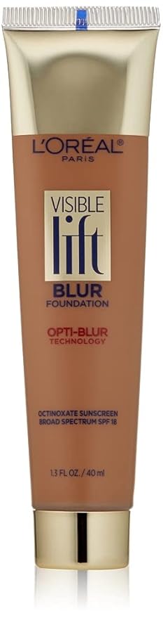 L’Oréal Paris Visible Lift Blur Foundation, 212 Classic Tan, 1.3 Fluid Ounce