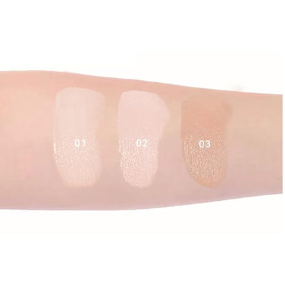 1PC AZTK Concealer Color Corretor Liquid Concealer With Sponge Head, Stay Long Lasting Moisturizing Liquid AZTK Makeup Facial Highlighter, Create Flawless Makeup (01#, 4.6g)