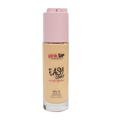 Easy Cover Liquid Makeup| Foundation Make Up| Tinted Moizturizer for face| Liquid Make Up| Medium coverage| Water base| Alcohol free| Model PKEC400