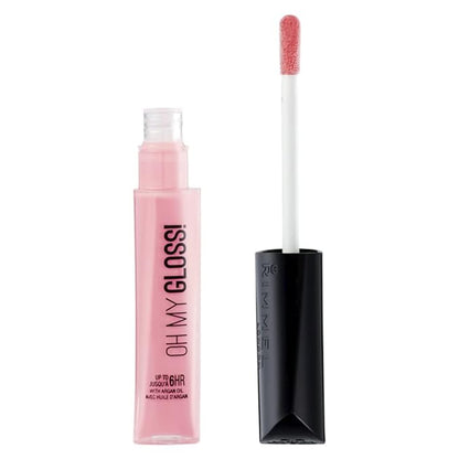 Rimmel Oh My Lip Gloss, Stay My Rose, 0.22 Fluid Ounce