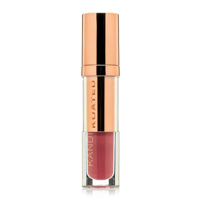 Kandi Koated Lacquer Illuminating Lip Cream [Tease] Creamy Lip Gloss | Natural Colors, Moisturizing Lip Lacquer, Paraben-Free, Cruelty-Free | Beauty & Makeup