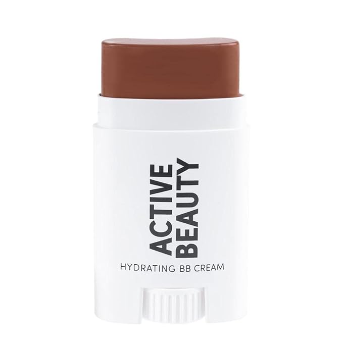 LIQUE Active Don't Sweat It Light-Coverage BB Cream Stick, Revitalize & Brighten Skin While Smoothing Fine Lines & Reducing Redness, Dewy Finish, Vegan Formula, Tan, 0.71 Oz.
