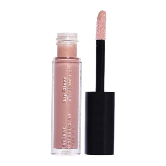 Radiant Professional Lip Glaze (15 Shades) - Ultra-Glossy, Moisturizing & Long-Lasting Hydration - High Shine Finish - Vegan Lip Glaze for Soft, Nourished Lips - Non-Sticky - (03 - NATURAL)