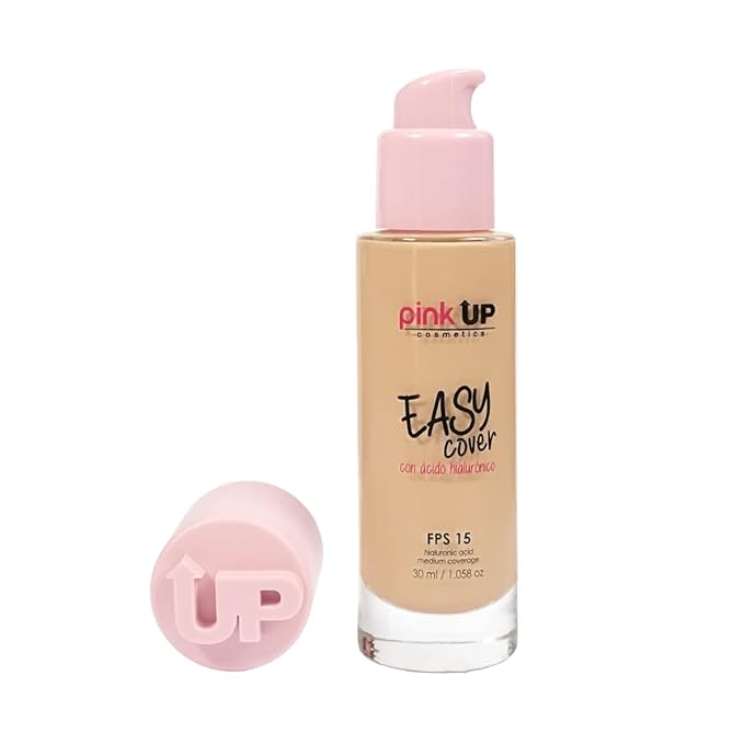 Easy Cover Liquid Makeup| Foundation Make Up| Tinted Moizturizer for face| Liquid Make Up| Medium coverage| Water base| Alcohol free| Model PKEC500
