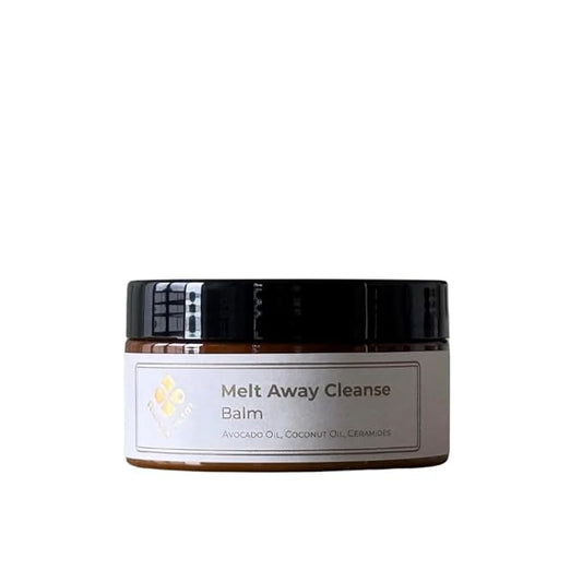 Melt Away Cleanse Balm – Nourishing Makeup Remover with Avocado Oil, Coconut Oil & Ceramides for Hydrated, Glowing Skin – 100g