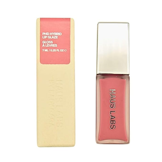 Haus Labs PhD Hybrid Lip Glaze Plumping Gloss - Macaron - Cool Pink