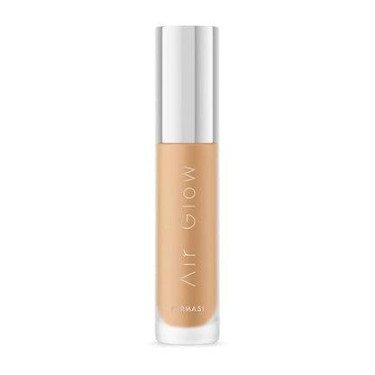 Farmasi Air Glow Foundation, Deeply hydrating and Lightweight Skincare Effects, Sea-Water formula, Natural-looking Skin Hydrated Softer and Smooter, Buildable Hylauronic Coverage 1 Fl Oz / 30 ML - N12