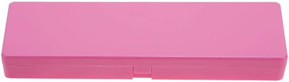 Nail Art Palette, 24 Grid Plastic Nail Art Paint Color Mixing Palette Plate Watercolor Pigment Color Mixing Case Manicure Drawing Tray(Rose Red)