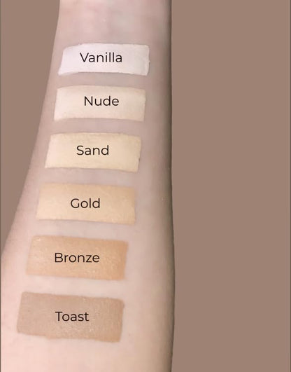 Absolute Foundation | Bianca Makeup | Liquid Foundation with Full Coverage | Shine and Oil Control | 24-hour Wear | Water and Humidity Resistant | Various Shades (Nude, 0.10 Fl Oz)