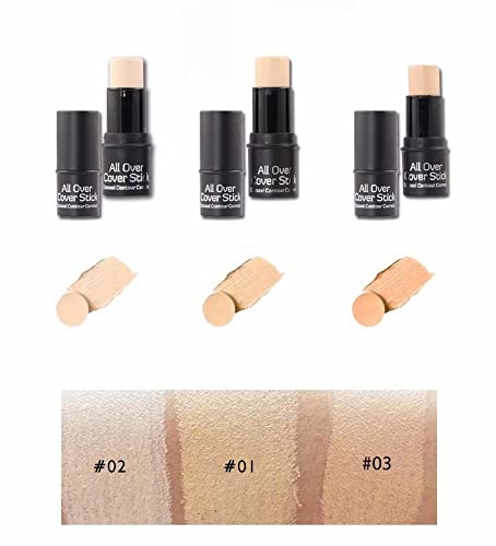 Shine-Free Balance Illuminating Foundation Stick, Concealer Stick, Vegan, Free of Oils, Gluten, Allergens
