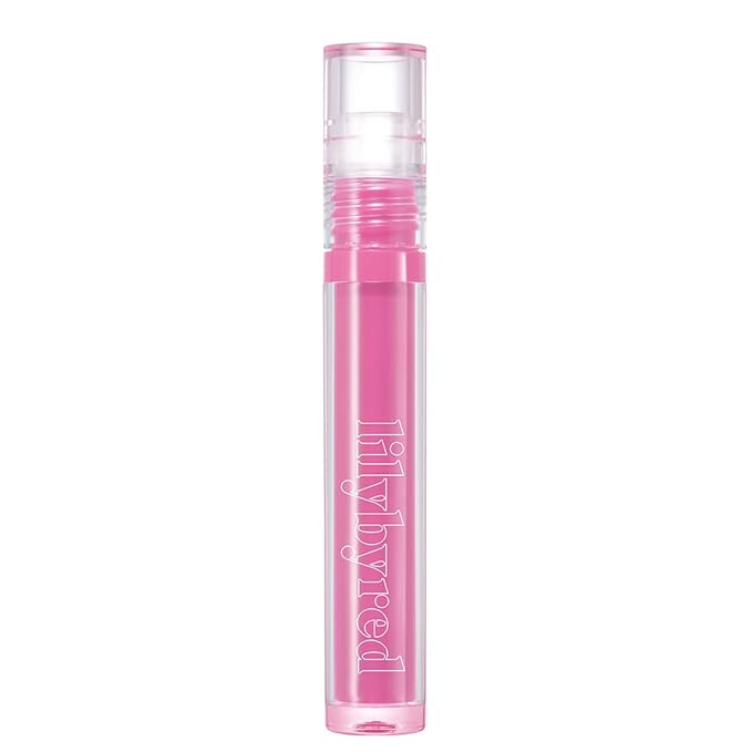 lilybyred Glassy Layer Fixing Tint (14#Slushed Pink)- Vibrant and Long-Lasting Lip Color with Glossy Finish, Versatile Lip Looks