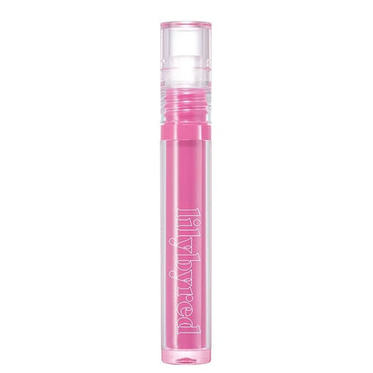lilybyred Glassy Layer Fixing Tint (14#Slushed Pink)- Vibrant and Long-Lasting Lip Color with Glossy Finish, Versatile Lip Looks